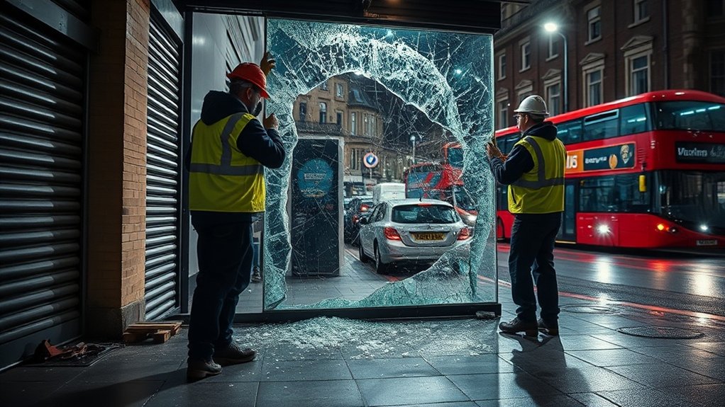 Emergency Shop Front Repair Brockley
