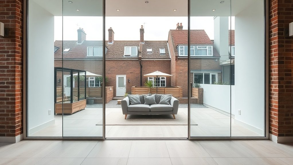 Frameless Glass Doors Brockley