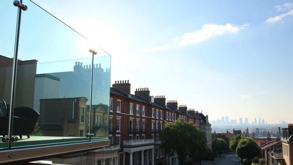 Glass Balustrades & Balconies Brockley