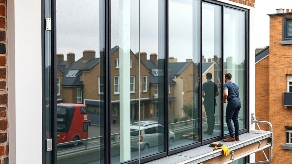 Polycarbonate to Glass Conversion Brockley