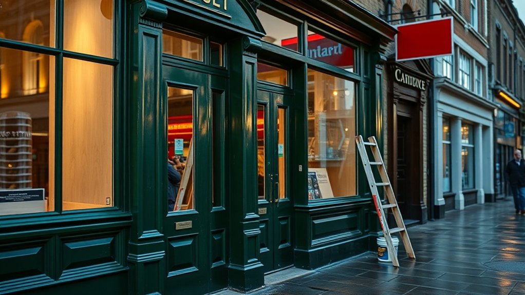 Shop Front Repair Brockley