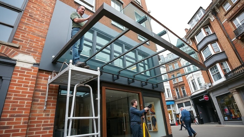 Shopfront Canopy Brockley